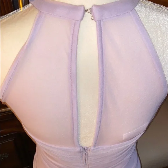 David's Bridal Elegant Lavender Dress - Picture 7 of 11